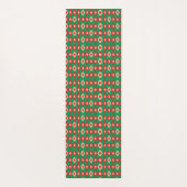 Tapis De Yoga Two images showcasing a rectangular patterned  (Dos)