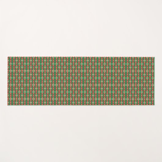 Tapis De Yoga Two images showcasing a rectangular patterned  (Devant (Horizontal))