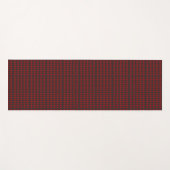 Tapis De Yoga Two red and black geometric pattern ties (Devant (Horizontal))