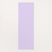 Tapis De Yoga Typographie & Script Lilac Lavender Monogramme (Dos)