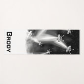 Tapis De Yoga UFO Attaquer des enfants au mercure (Devant (Horizontal))