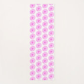 Tapis De Yoga Ultra Rose Fleur de marguerite Impression, Hippie (Devant)