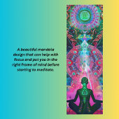 Tapis De Yoga Un avec l'univers et mandala