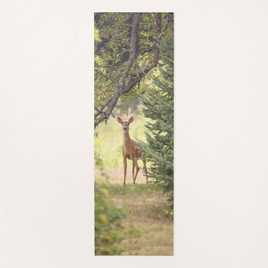 Tapis De Yoga Un cerf solitaire (Devant)