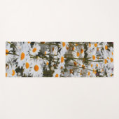 Tapis De Yoga Un champ de marguerites oculaires (Devant (Horizontal))