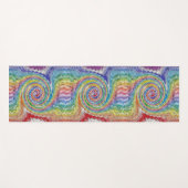 Tapis De Yoga Un éclat coloré (Devant (Horizontal))