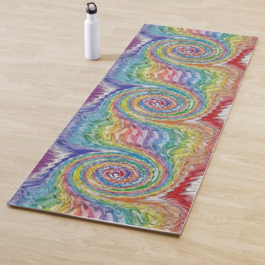 Tapis De Yoga Un éclat coloré (En situation)