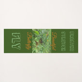 Tapis De Yoga Un papillon monarque (Dos (Horizontal))