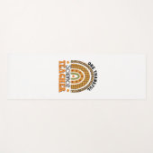 Tapis De Yoga Un professeur de sciences remerciant Super Thanksg (Devant (Horizontal))