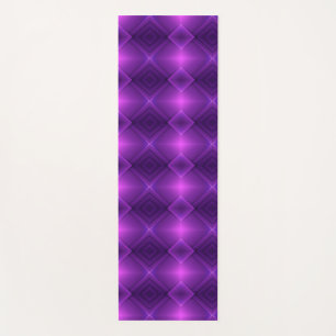 Tapis De Yoga Un signet haut avec un motif géométrique violet vi
