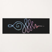 Tapis De Yoga Unalome 1 (Devant (Horizontal))