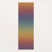 Tapis de Yoga Unalome Plain - Coucher de soleil ar (Dos)