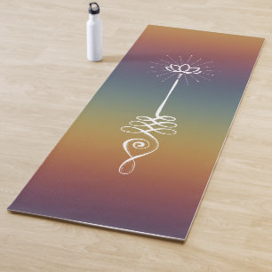 Tapis de Yoga Unalome Plain - Coucher de soleil ar