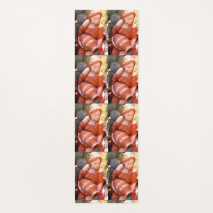 Tapis De Yoga Une jeune fille amérindienne verse Thunder_Cove