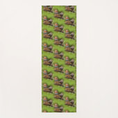 Tapis De Yoga Une paire de poches de Zebra Finches (Devant)