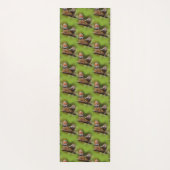 Tapis De Yoga Une paire de poches de Zebra Finches (Dos)