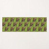 Tapis De Yoga Une paire de poches de Zebra Finches (Devant (Horizontal))