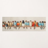 Tapis De Yoga Une perche d'oiseaux par Hector Giacomelli (Devant (Horizontal))