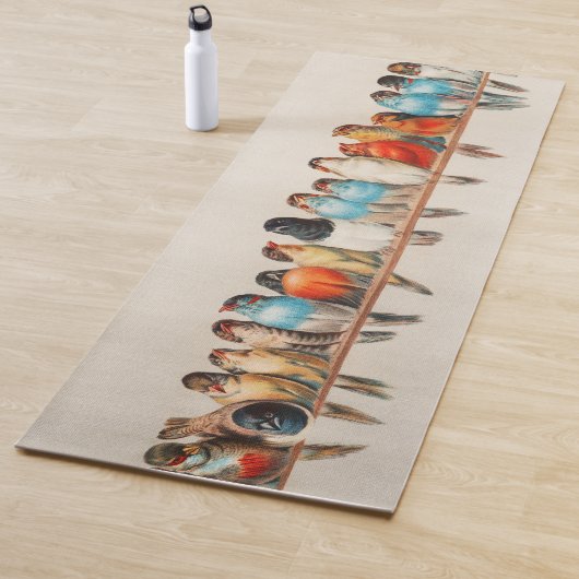 Tapis De Yoga Une perche d'oiseaux par Hector Giacomelli (En situation)