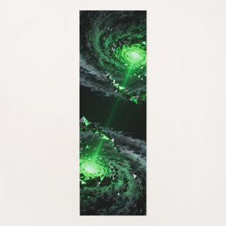 Tapis De Yoga Une tempête aux multiples facettes de couleurs éme