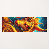 Tapis De Yoga Unicorn Art (Devant (Horizontal))