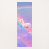 Tapis De Yoga Unicorne et Rainbow (Devant)