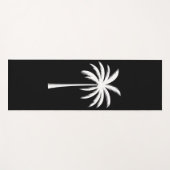 Tapis De Yoga Vacances été cool Sunset Beach Palm Tree (Devant (Horizontal))