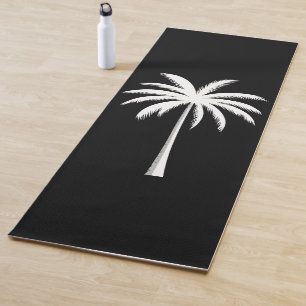 Tapis De Yoga Vacances été cool Sunset Beach Palm Tree