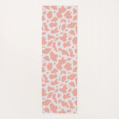 Tapis De Yoga Vache moderne Imprimer Yoga Rose (Dos)