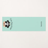 Tapis De Yoga Vache visage Aqua Yoga Mat (Devant (Horizontal))