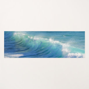 Tapis De Yoga Vague de surf (avec nom personnalisé) Yoga Mat