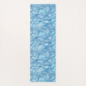 Tapis De Yoga Vagues bleues (Dos)