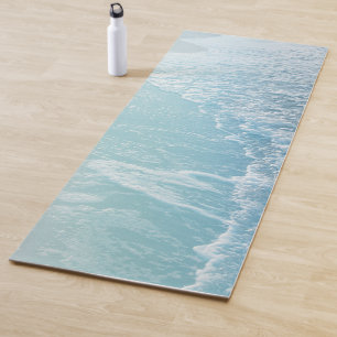 Tapis De Yoga Vagues de rêve bleu turquoise doux #2 #eau #déco