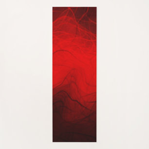 Tapis De Yoga Vagues linéaires rouges - Yoga Mat