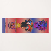 Tapis De Yoga Vallarta Catrinas 1718 (Devant (Horizontal))