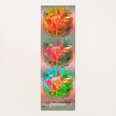 Tapis De Yoga Vallarta Flaming Beauty 1583 (Dos)