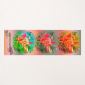 Tapis De Yoga Vallarta Flaming Beauty 1583 (Devant (Horizontal))