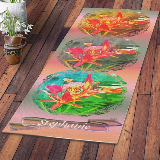 Tapis De Yoga Vallarta Flaming Beauty 1583