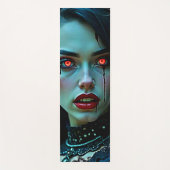 Tapis De Yoga Vampire Queen: Dark Allure Art (Devant)