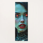 Tapis De Yoga Vampire Queen: Dark Allure Art (Dos)