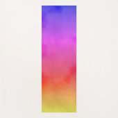 Tapis De Yoga Vapeur arc-en-ciel (Devant)