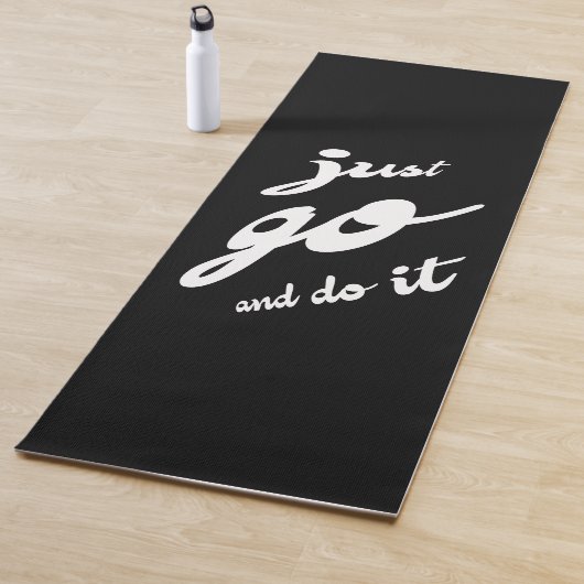 Tapis De Yoga Vas-Y, Fais-Le. (En situation)