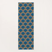 Tapis De Yoga Ventilateur japonais Rainbow (Dos)