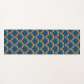 Tapis De Yoga Ventilateur japonais Rainbow (Devant (Horizontal))