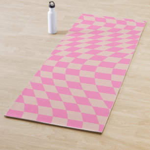 Tapis De Yoga Vérifier La Pêche Motif Et Le Panneau De Contrôle