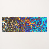 Tapis De Yoga Verre Abstrait - Yoga Mat (Dos (Horizontal))