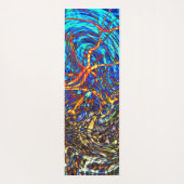 Tapis De Yoga Verre Abstrait - Yoga Mat (Dos)