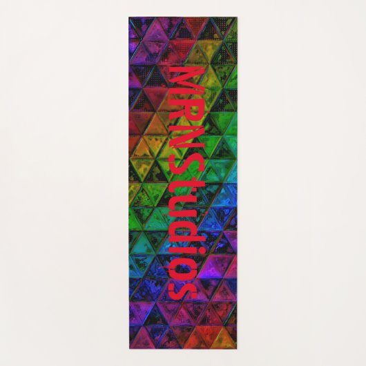 Tapis De Yoga Verre de fierté (Devant)