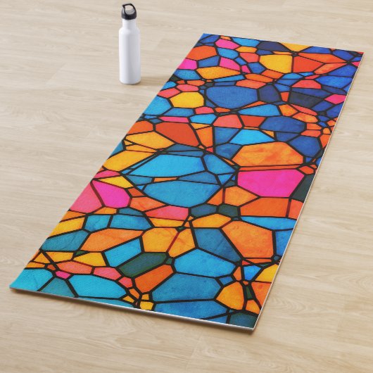 Tapis De Yoga Verre de fixation (En situation)