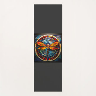 Tapis De Yoga verre de libellule